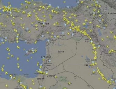 Προειδοποίηση από Eurocontrol να αποφεύγονται οι πτήσεις και στο FIR της Κύπρου λόγω Συρίας! (φωτό)